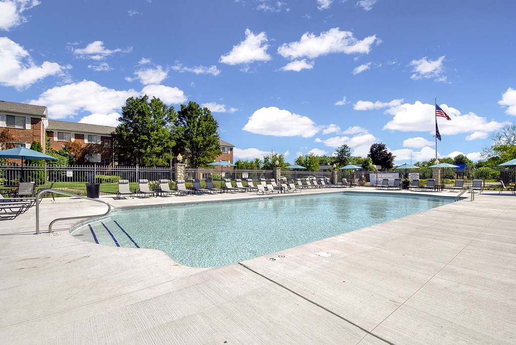 The Maxwell's swimming pool and expansive sundeck