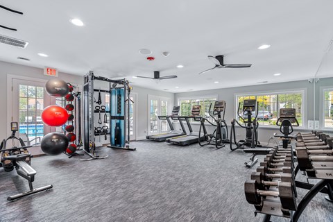 Windbrooke Crossing Apartment's fitness center