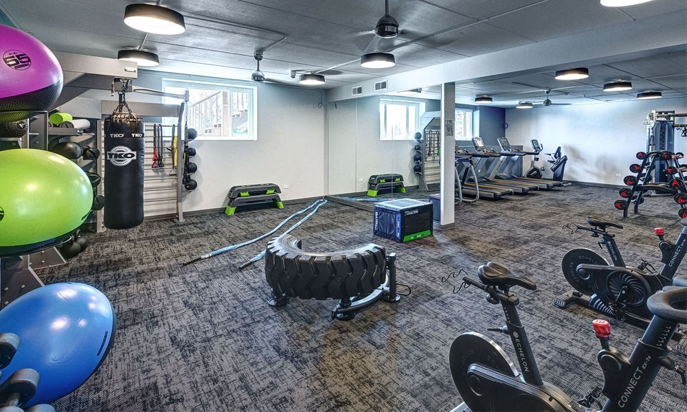 State Of The Art Fitness Center at Foxboro Apartments, Illinois, 60090