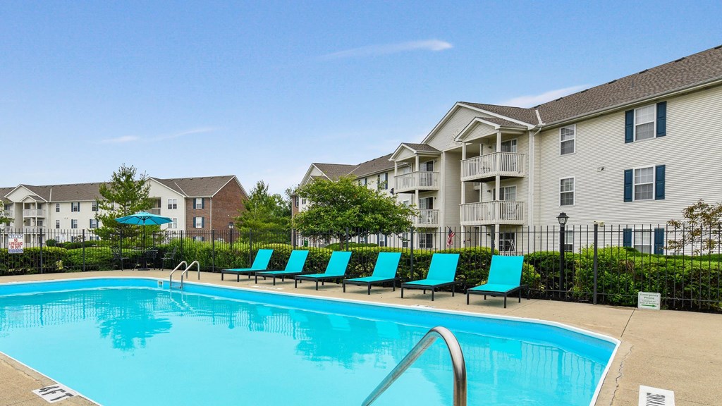 our apartments offer a swimming pool with our apartment buildings