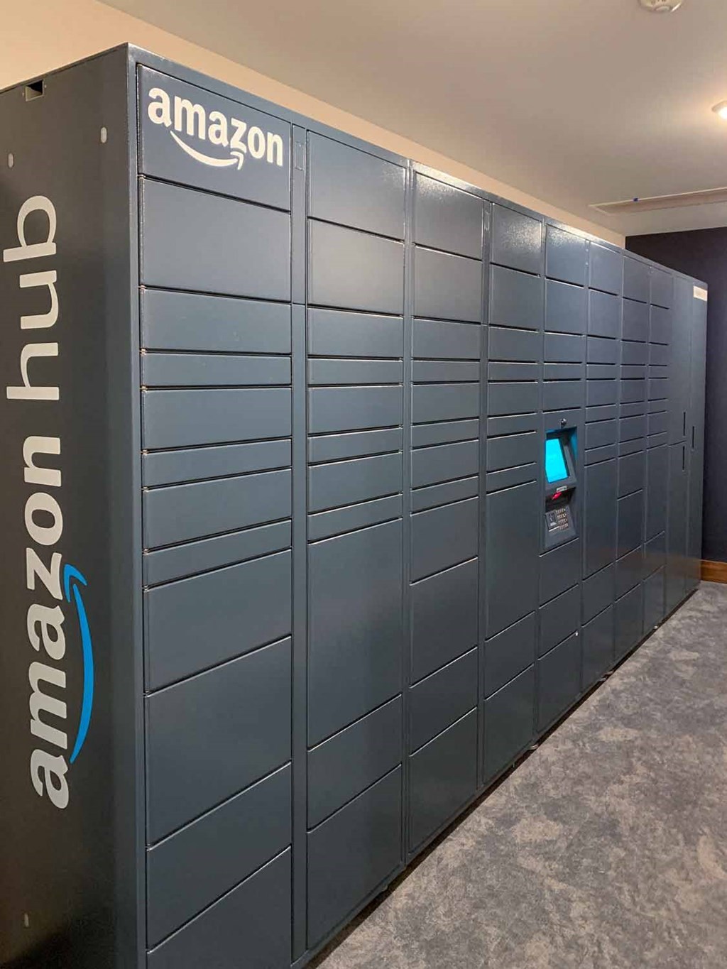 Amazon hub lockers for resident packages