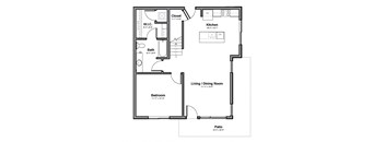 Mahogany town home level 1