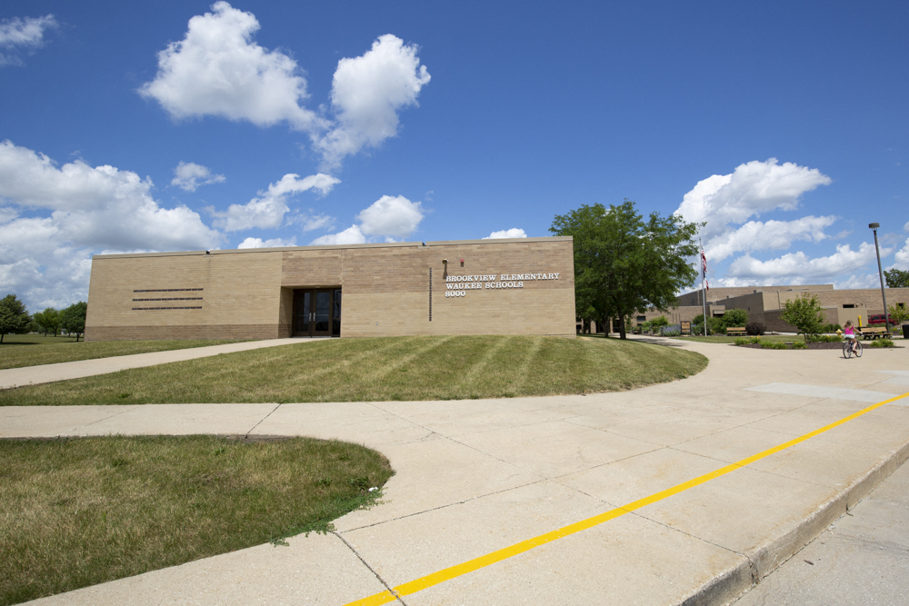 Brookview Elementary School next to 360 at Jordan West best new apartments West Des Moines IA 50266