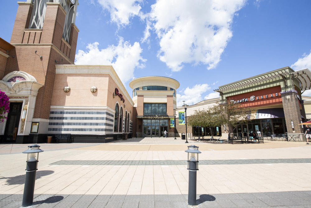 Jordan Creek Town Center is across from 360 at Jordan West best new apartments West Des Moines IA 50266