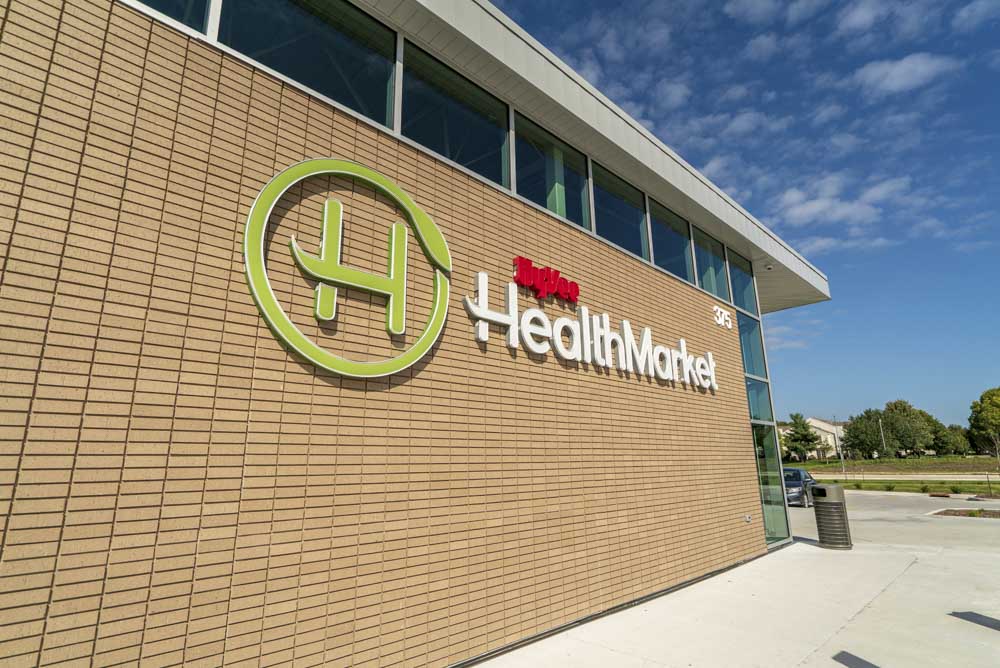 HyVee Health Market in West Des Moines near 360 at Jordan West