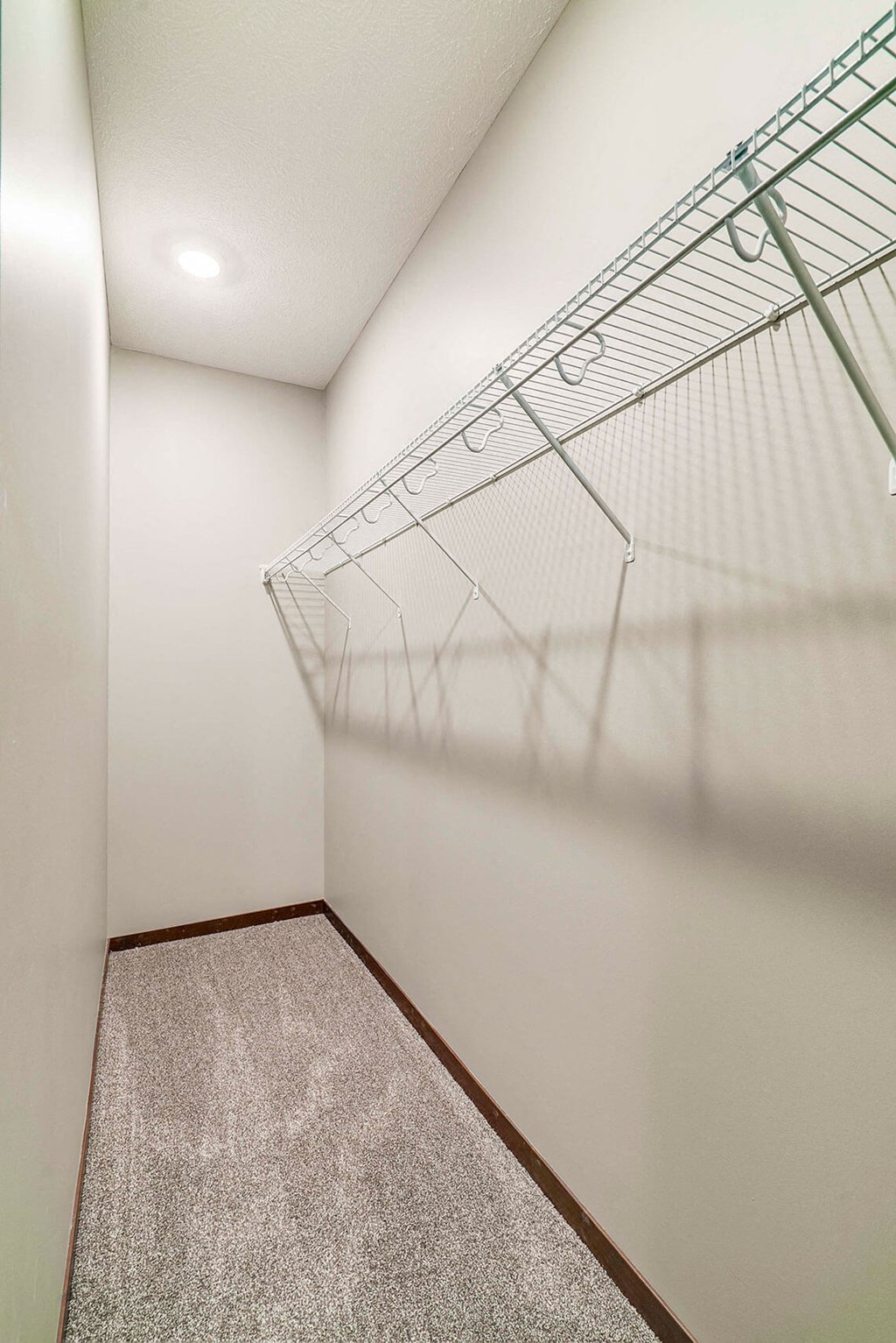 Huge closets in 2 bedroom apartment for rent at 360 at Jordan West best new apartments West Des Moines IA 50266