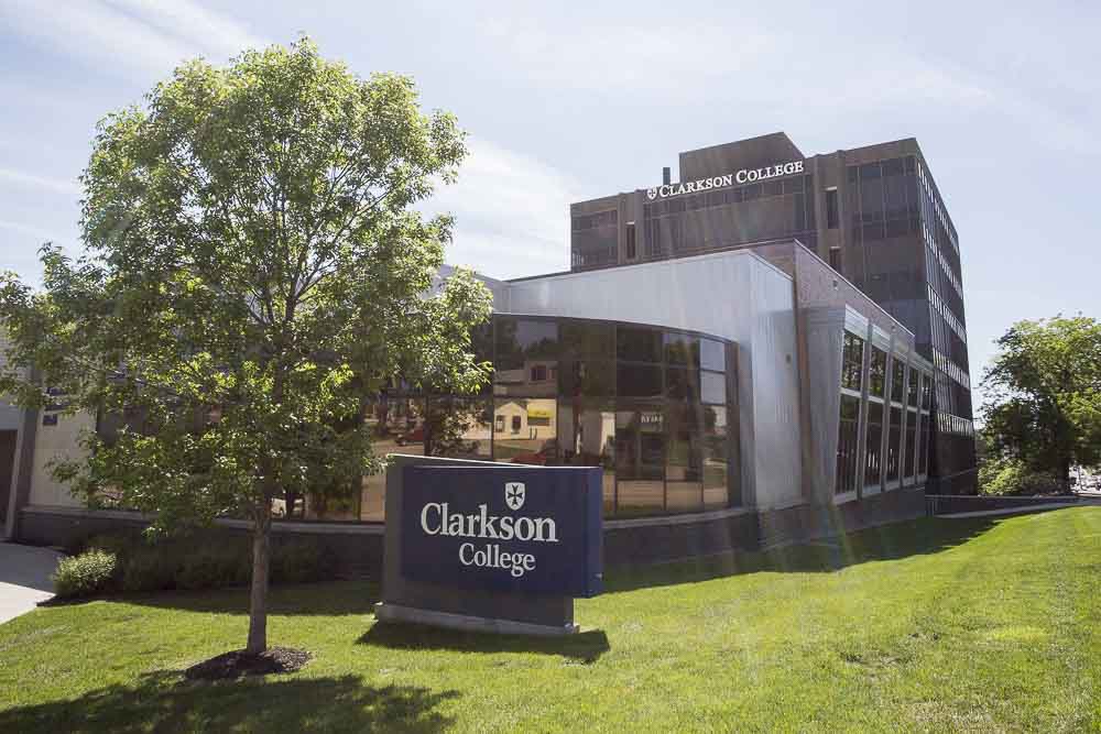 Clarkson College is located near The Conrad apartments