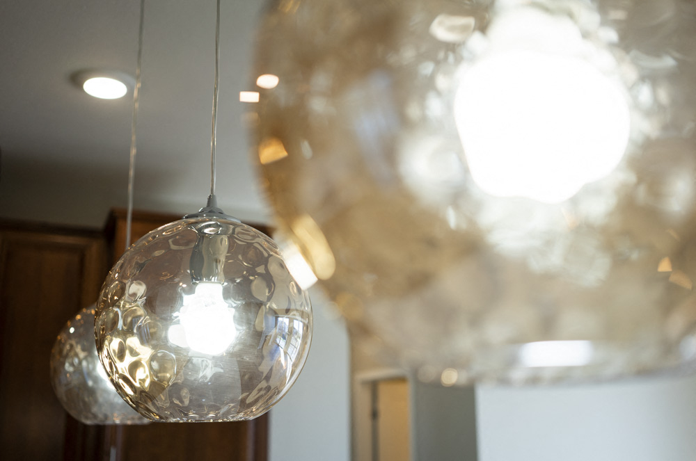 Lighting fixture in premium unit at Ascend at Woodbury new luxury apartments in Woodbury MN 55129