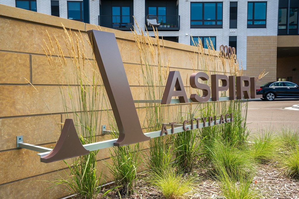 Aspire at CityPlace outdoor sign
