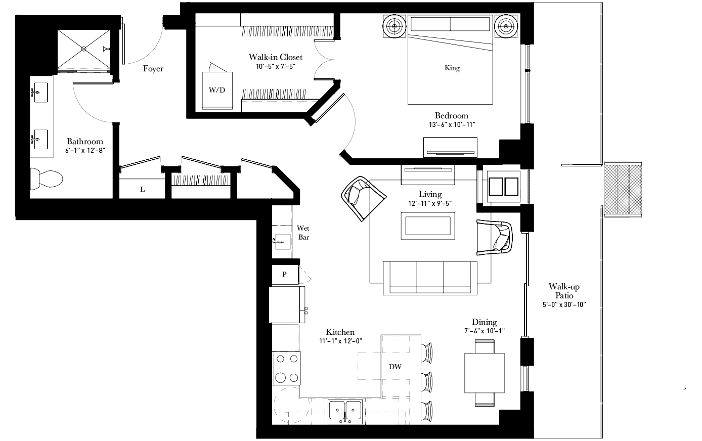 Marigold apartment floor plan