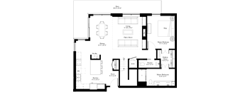 Pyrola town home floor plan