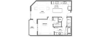 Lynx 1 bedroom apartment