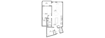 1 bedroom Wolf apartment