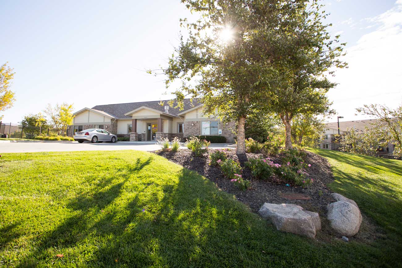 Leasing office at Grand Legacy Apartments & Town Homes in Omaha NE