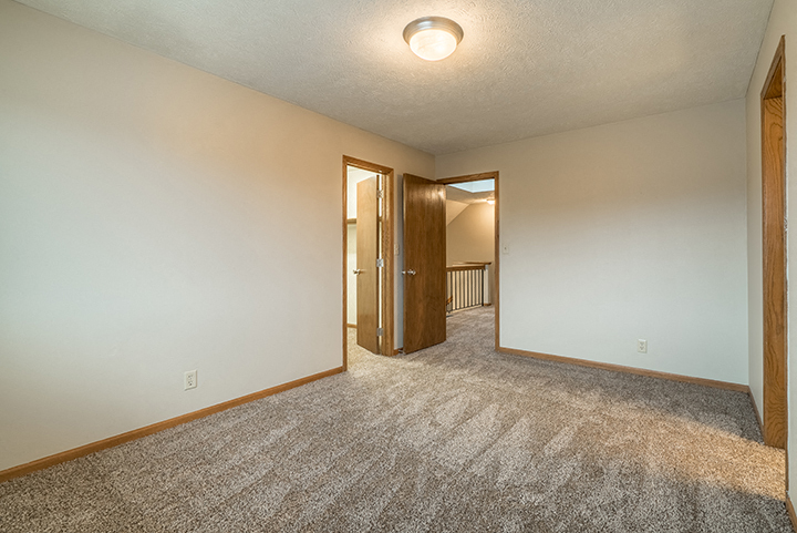 Large and spacious bedroom at Fountain Glen apartment