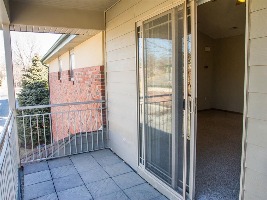balcony at Southwind Villas in La Vista Nebraska