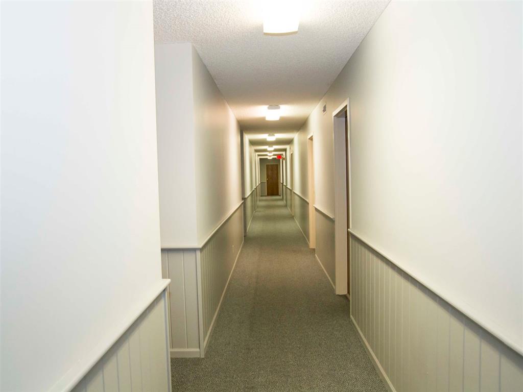 hallways inside property at Capitol View Apartments in Lincoln Nebraska