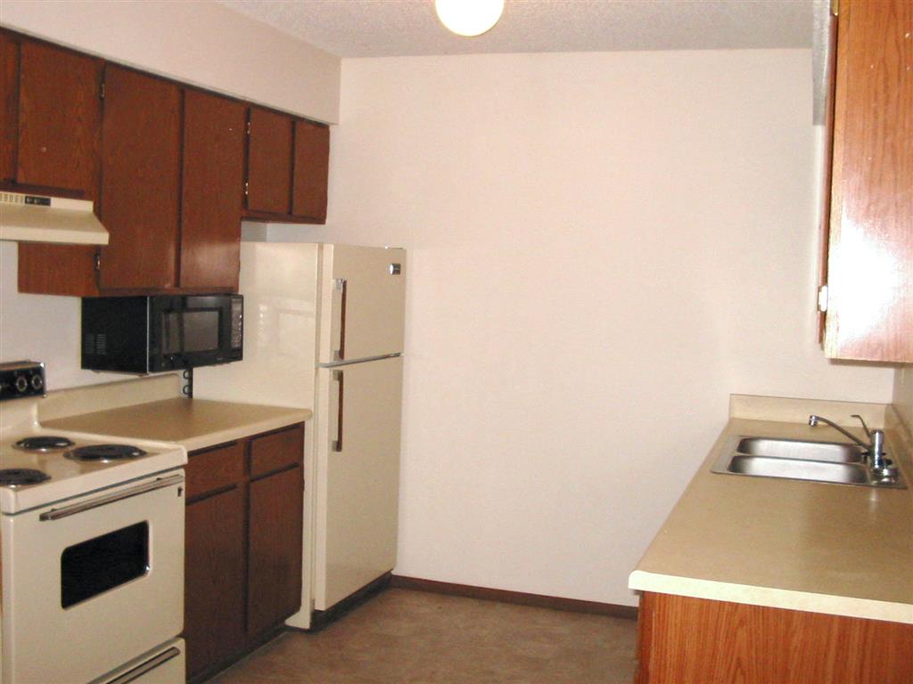 kitchen at Moore Place Apartments in Lincoln Nebraska