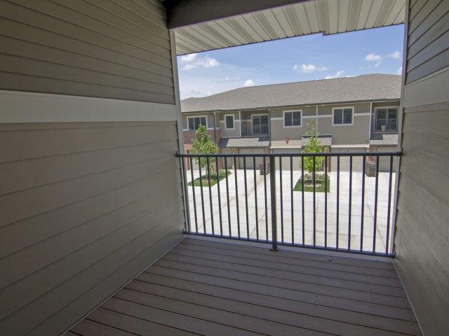 Exteriors-North Pointe Villas Private Balony in Lincoln NE