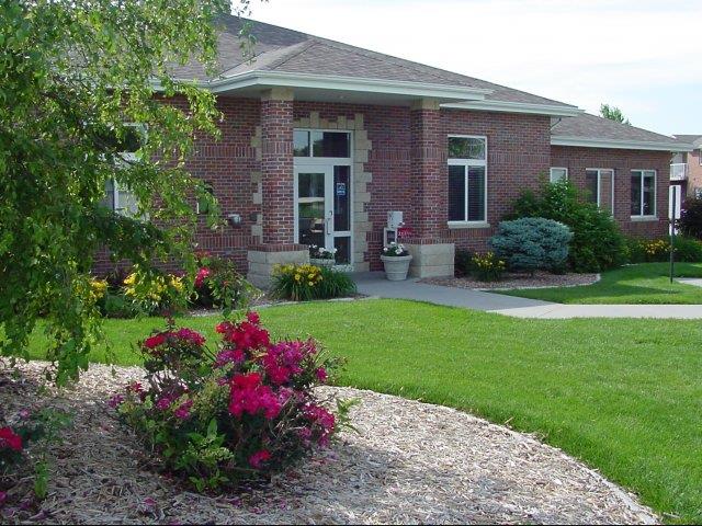 Exteriors- Clubhouse at Pinebrook Apartments in Lincoln NE