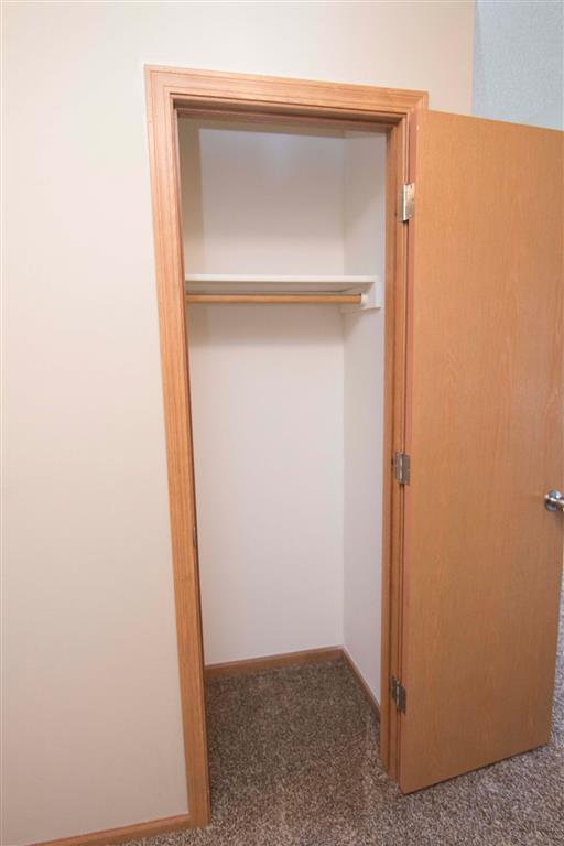 Interiors-Skyline View Apartments Hall Closet in Lincoln NE