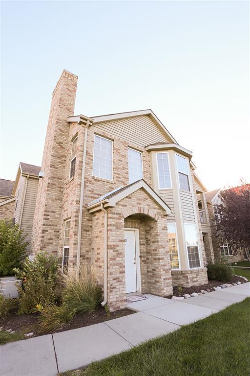 outside of buildings at Stone Ridge Estates in Lincoln Nebraska