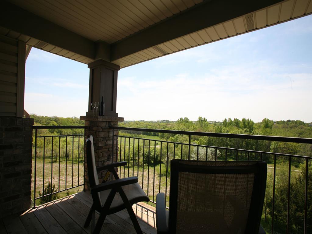 balcony at Grand Legacy in Omaha Nebraska