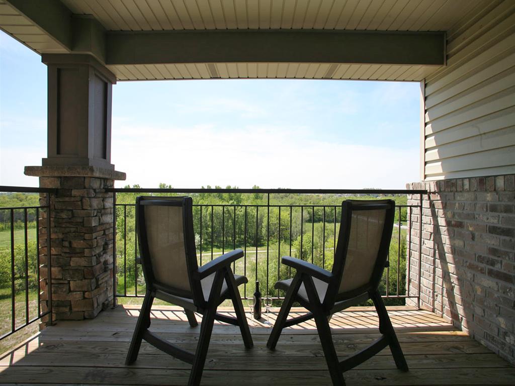 balcony view at Grand Legacy in Omaha Nebraska