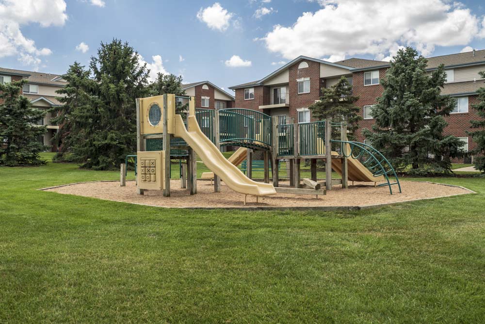 Playground at Northridge Heights Apartments in north Lincoln
