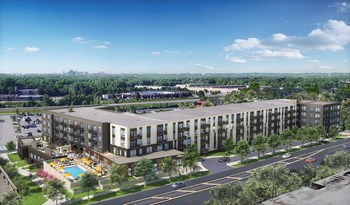 Exterior rendering of The Rowan apartments in Eagan, MN 55122 - Photo Gallery 2