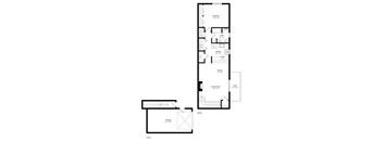 the 1-bedroom Start Point floorplan at Southwind Villas in La Vista, NE