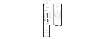 the 2-bedroom Bell Rock floorplan at Southwind Villas in La Vista, NE