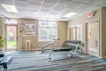 Hang your gear and get to work in the spacious exercise room at Southwind Villas