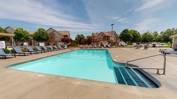 take a dip in the resort style pool at stone ridge estates in lincoln NE