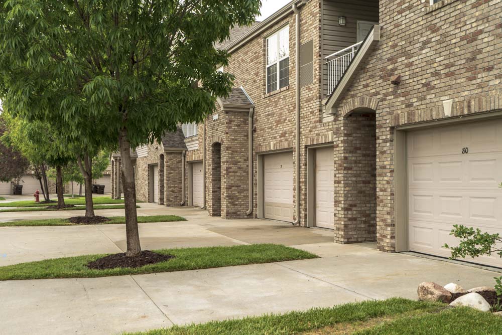 Stone Ridge Estates duplexes with attached garages
