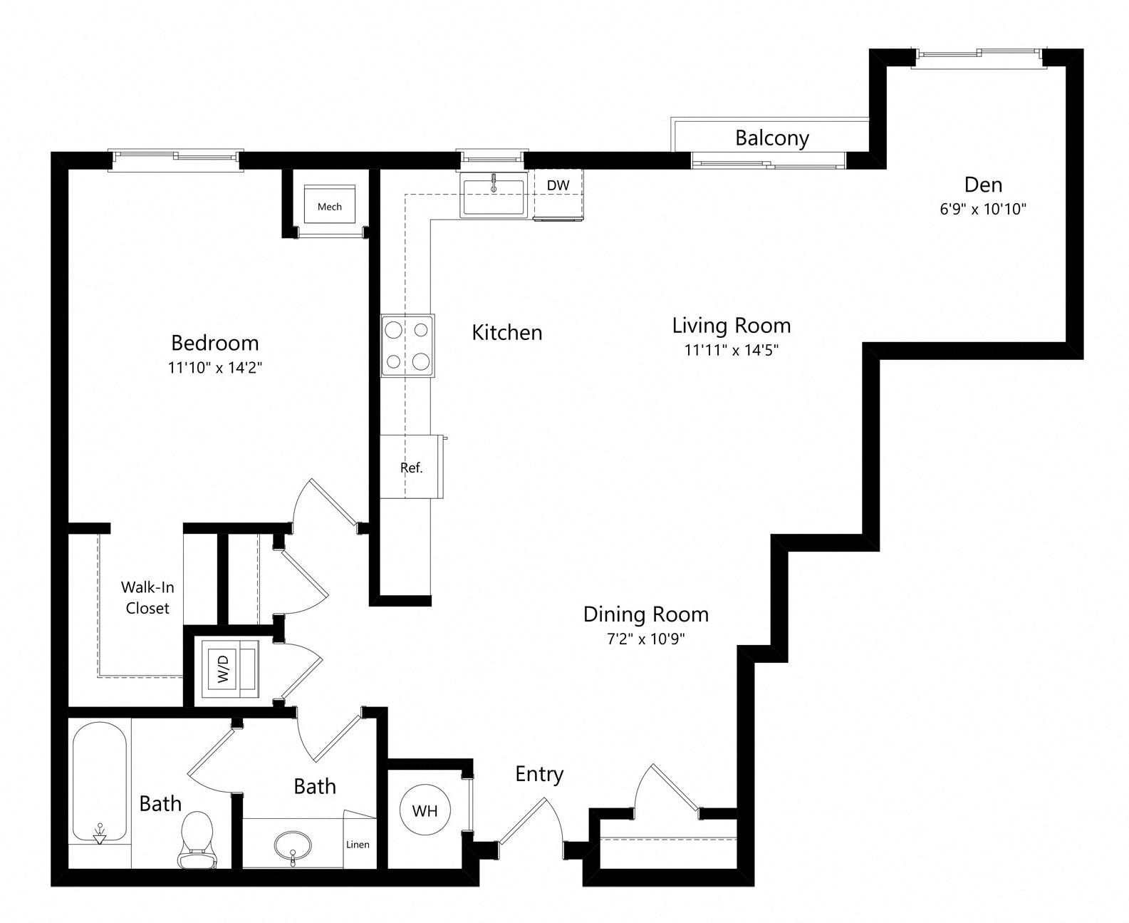 Breckenridge with Den floorplan