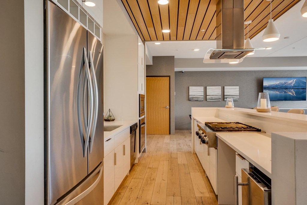 You'll love the gourmet kitchen and expansive space in the Club Room at The Preserve at Normandale Lake