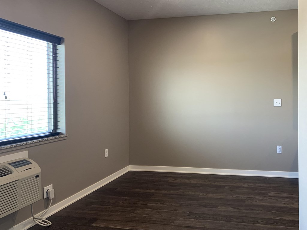 Living space in the plum studio at the flats at shadow creek