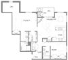 The-Flats-at-Shadow-Creek-Lincoln-NE-Two-Bedroom-Apartment-Coral-C4 Two bedroom Coral floor plan at The Flats at Shadow Creek