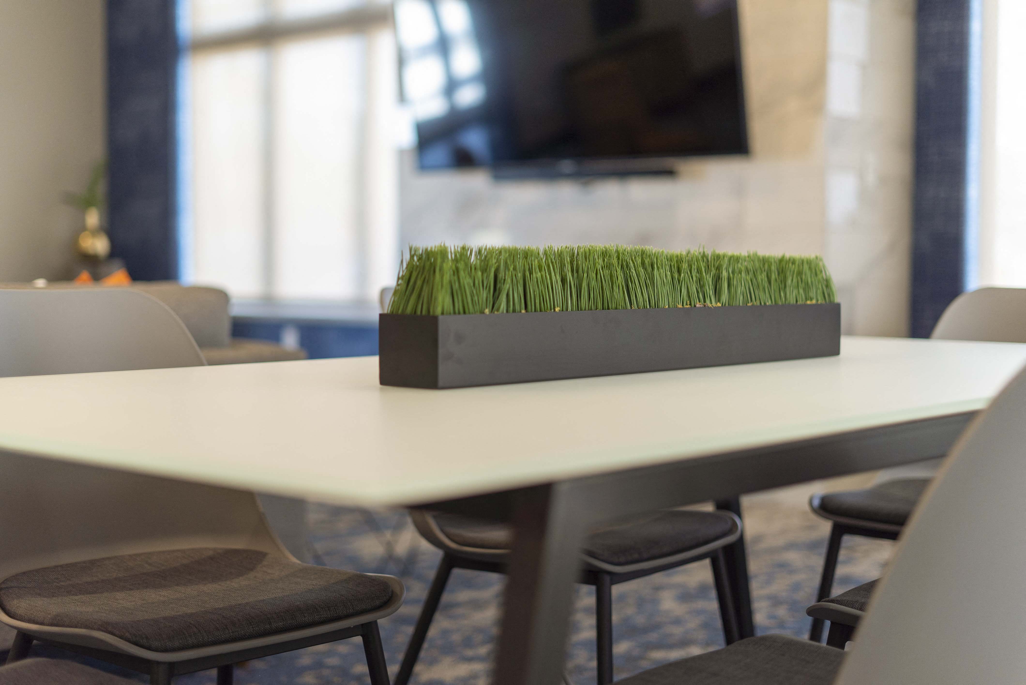 Spacious and modern clubhouse at The Flats at Shadow Creek new luxury apartments in east Lincoln NE 68520