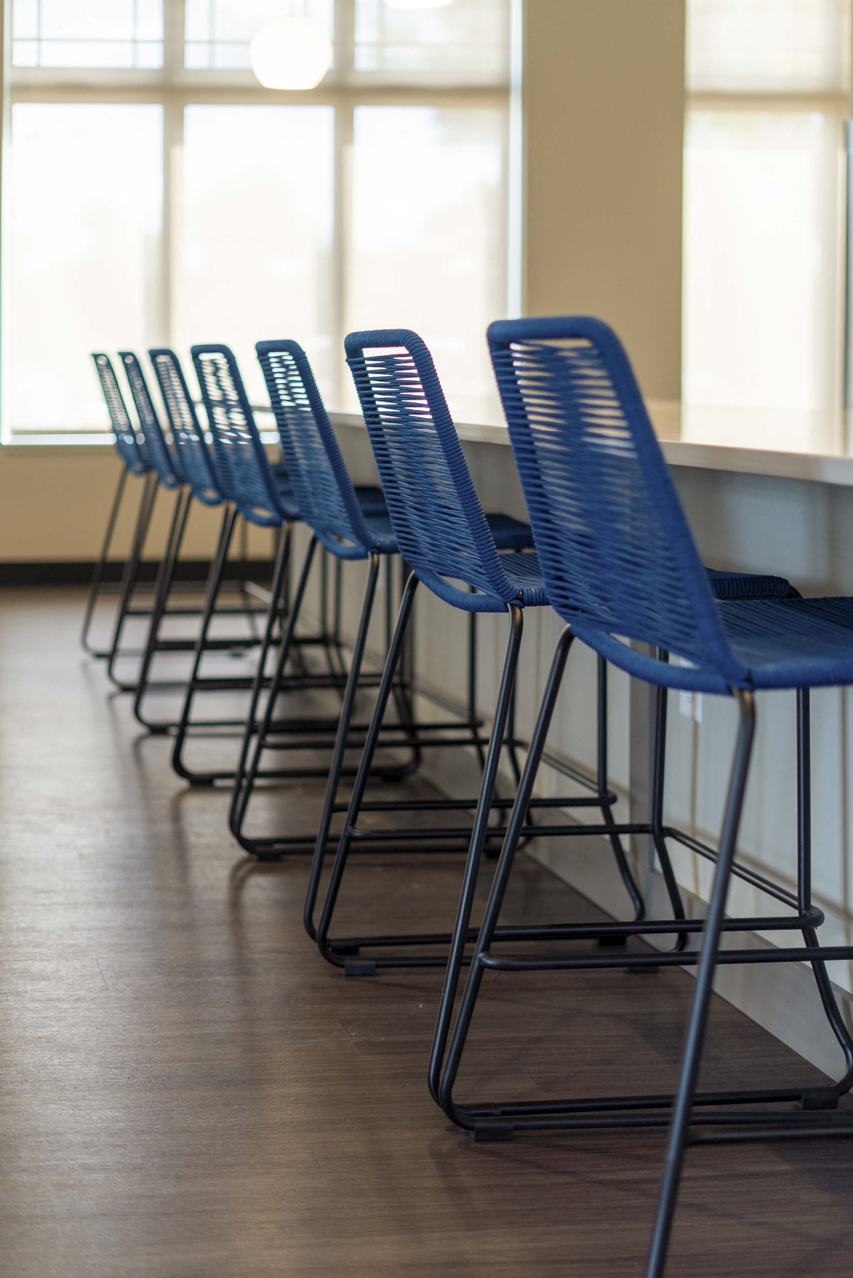 The clubhouse at The Flats at Shadow Creek new luxury apartments in east Lincoln NE 68520