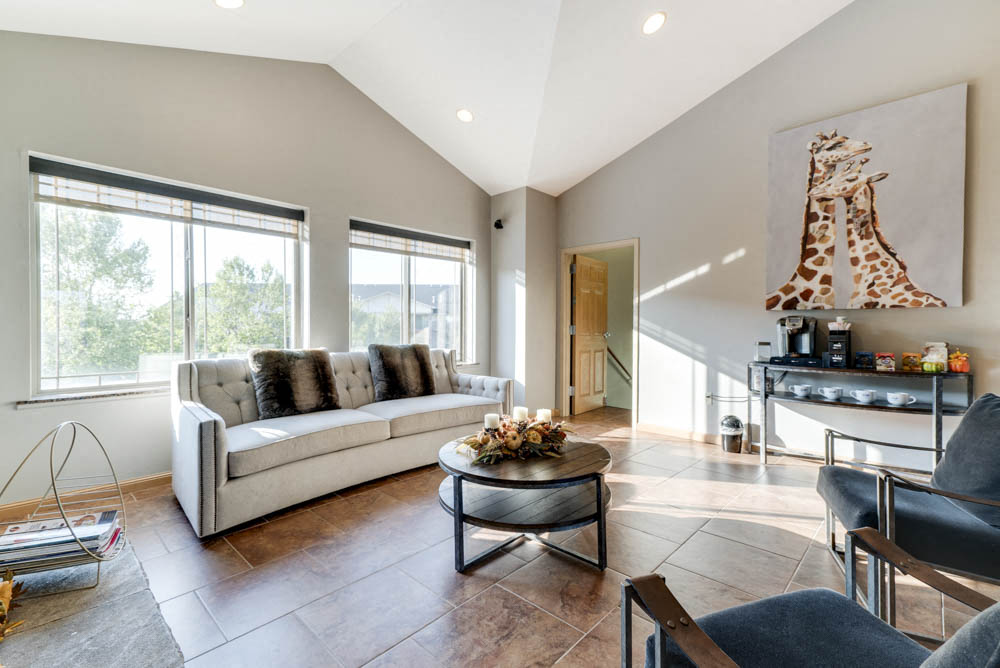 Lobby with coffee station Swing by our clubhouse and grab a coffee from our coffee station.