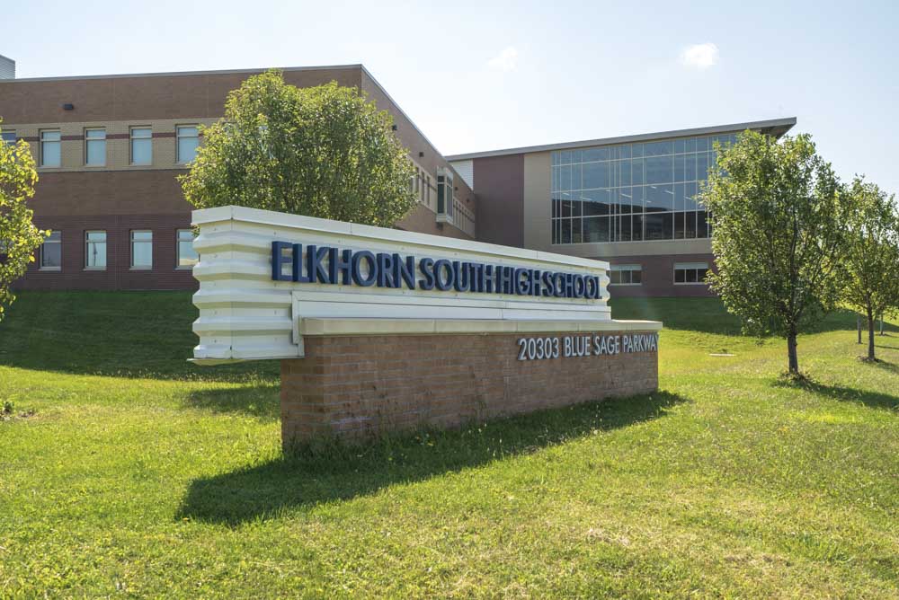 Elkhorn South High School near Grand Legacy Apartments