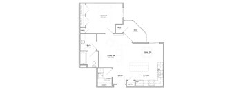 a floor plan of a home