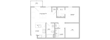 a floor plan of a home