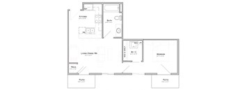a floor plan of a home