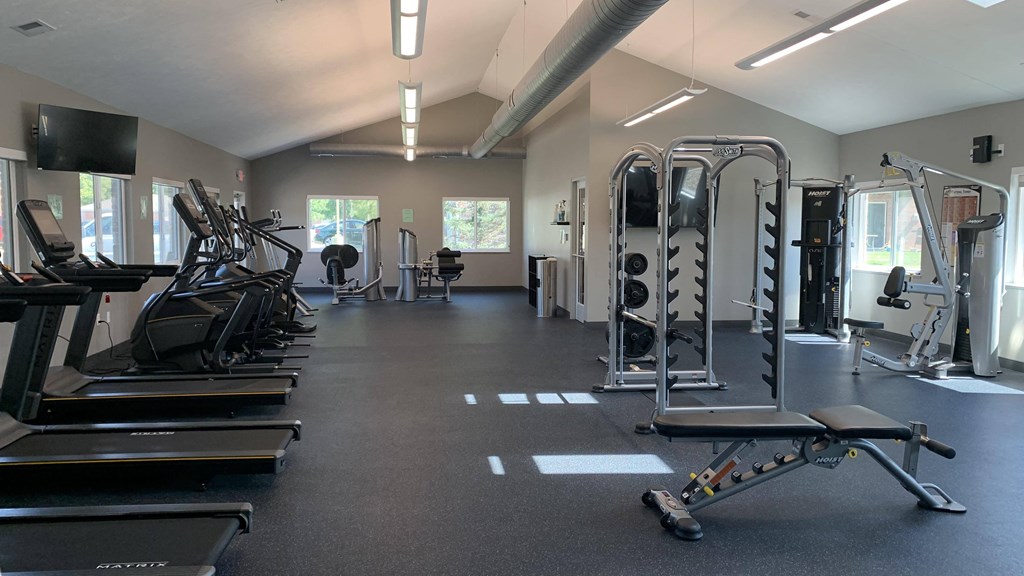 24 hour fitness center at the northbrook apartments in lincoln nebraska