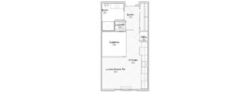 August studio floor plan