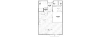 Bradford studio floor plan