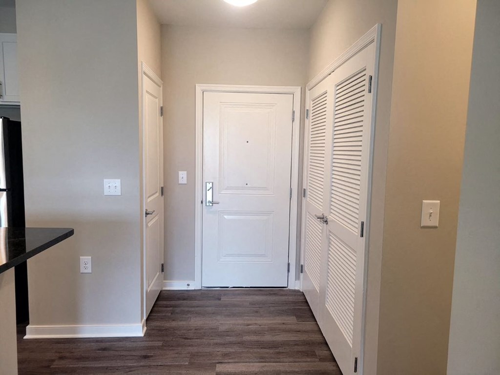 entrance to apartment